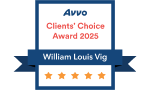 Avvo Clients' Choice Awards 2025 William Louis Vig